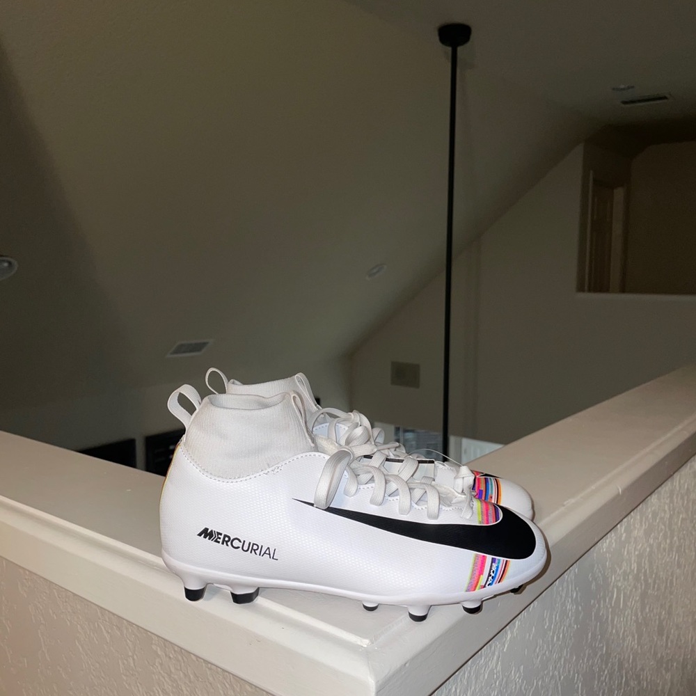 Size 4Y Nike Mercurial cleats